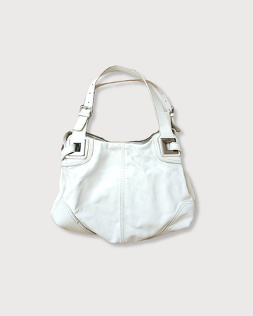 Bolso blanco piel Guy Laroche