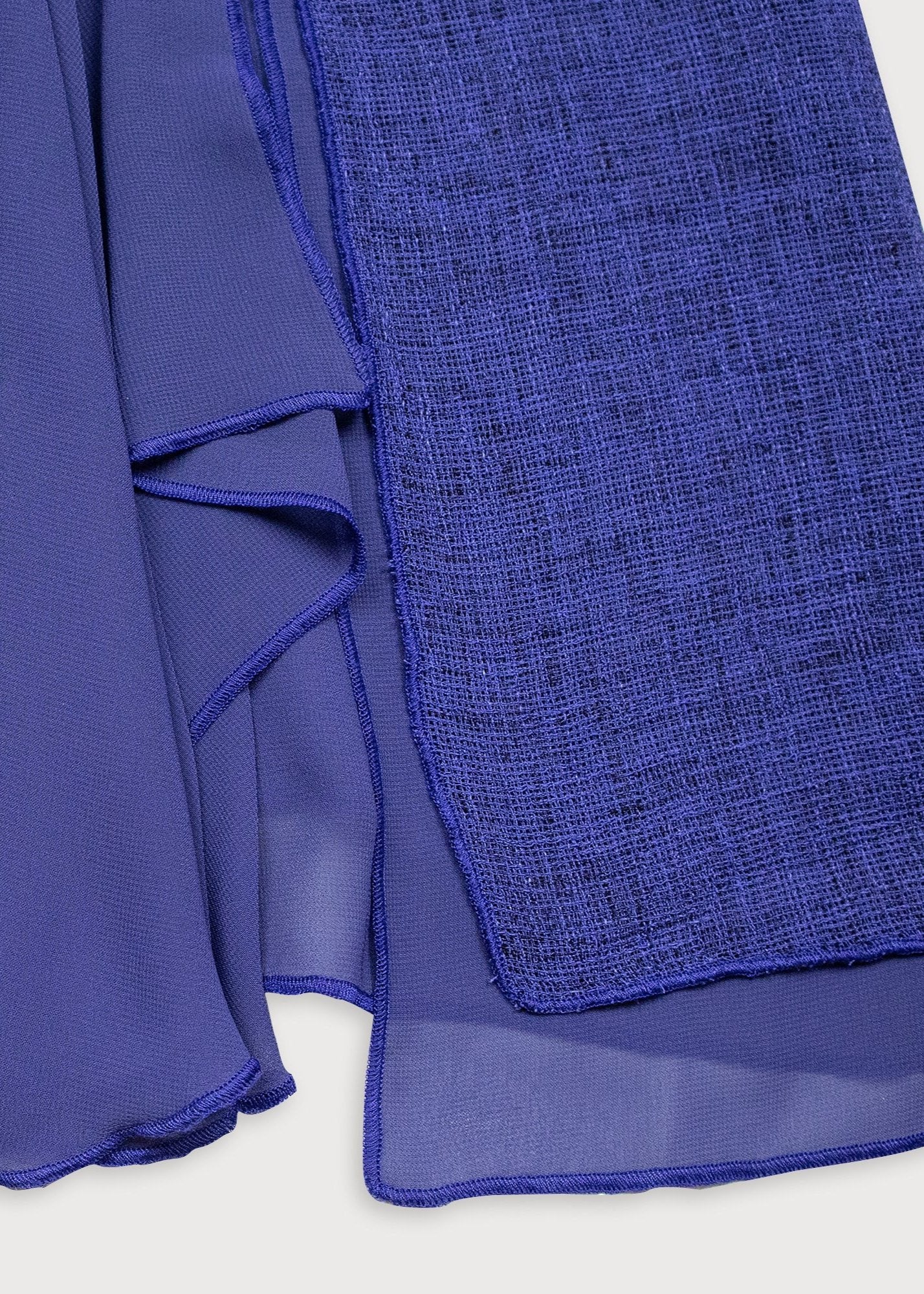 Falda midi morado textura